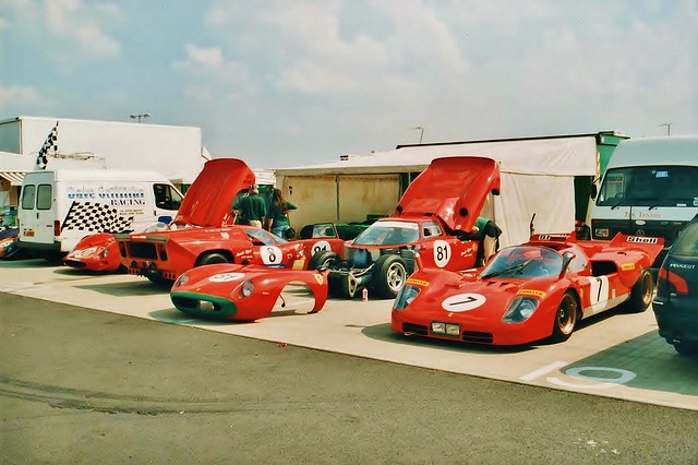 1969 Lola T70 MkIIIB, 1964 Ferrari 275LM & 1970 Ferrari 512S