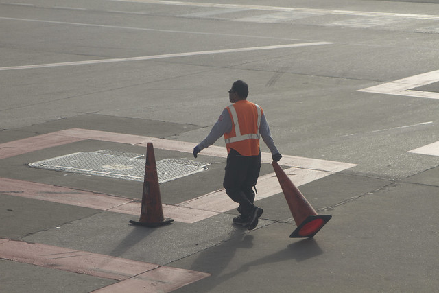 runway worker (2014)