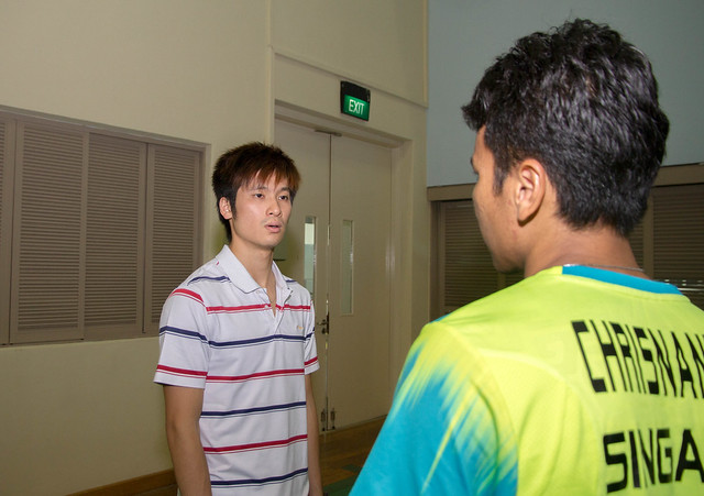 Team Singapore Athletes (Badminton): Derek Wong & Danny Chrisnanta