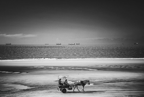 Uma paisagem diferente na Praia do Calhau .  São Luís, Maranhão | by Omar Junior