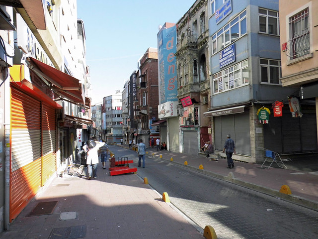 The back streets of Carsekapi, Istanbul