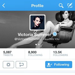 Little things make my day! Victoria Summer played Julie Andrews in Saving Mr. Banks! #victoriasummer