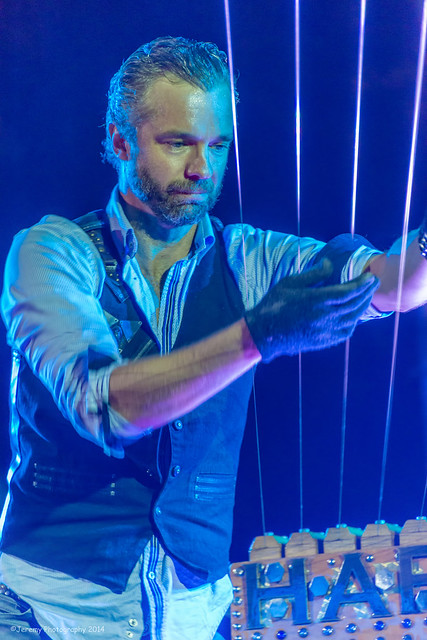 William Close and his Earth Harp XIII