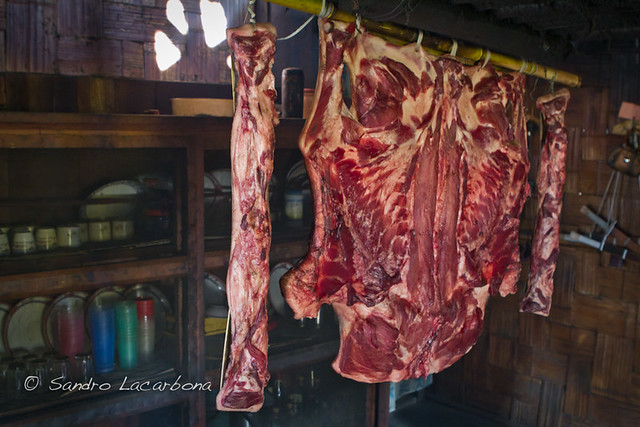 Ziro drying meat