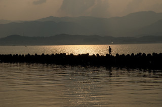 Hira mountains and Lake Biwa, Shiga / 比良山地と琵琶湖（滋賀）