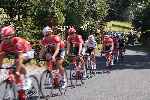 Tdf Buckden - The Race comes through Buckden | The 2014 Tour… | Flickr