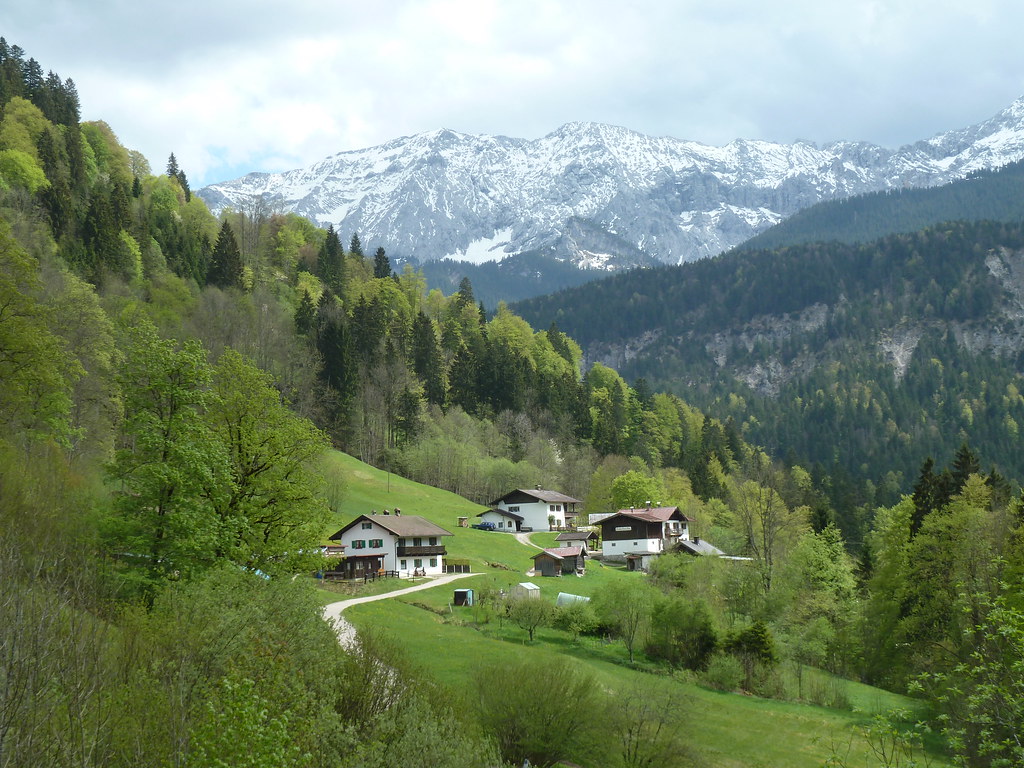 Bavarian Alps in Spring