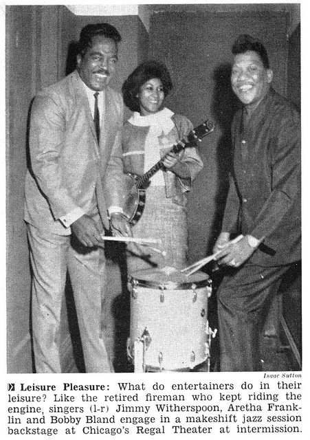 Jimmy Witherspoon, Aretha Franklin and Bobby Blue Bland Ba…