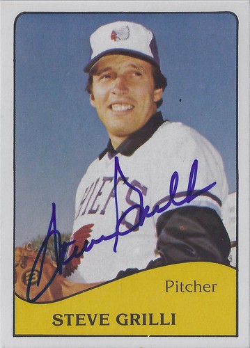 1979 TCMA Steve Grilli #17 / #230 (Pitcher) - Autographed … | Flickr