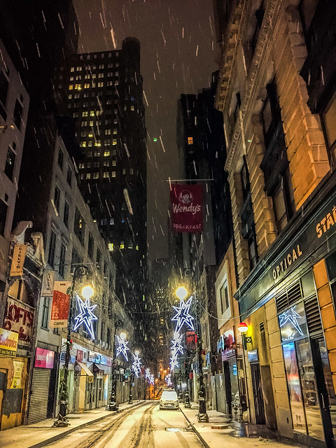 A Little Snow in the City