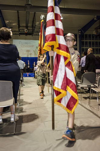 Boy Scouts retire U.S. and Arizona flags