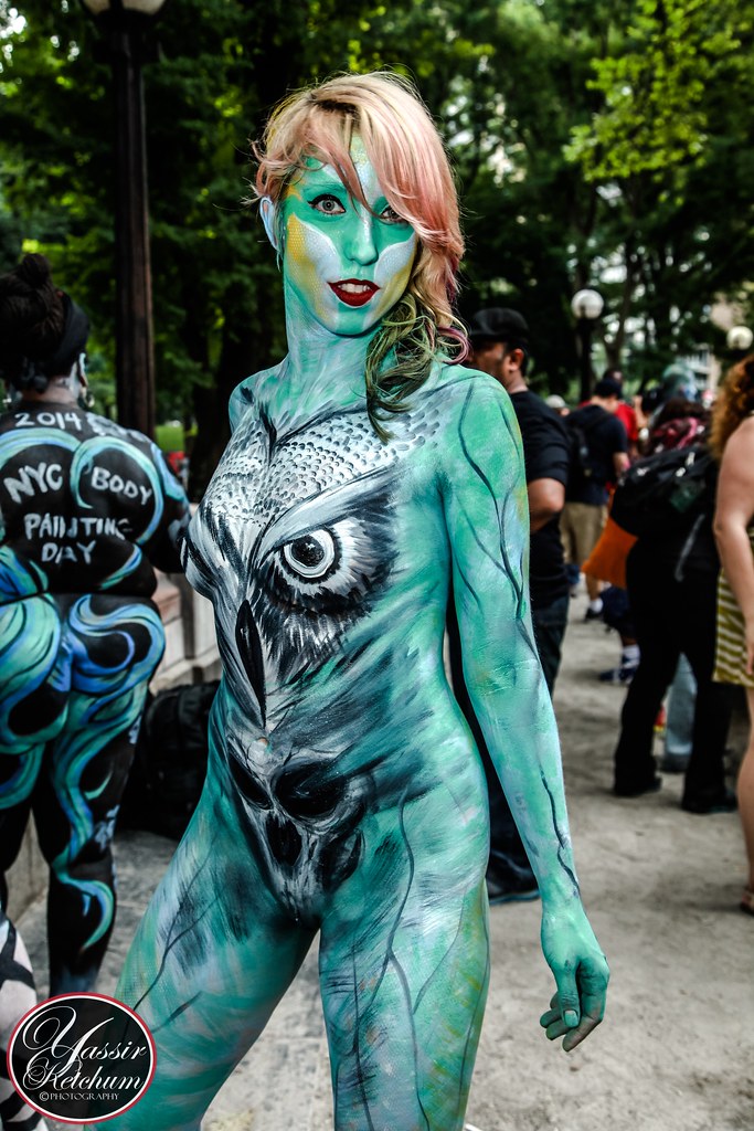 New York Body Paint Day 2014.