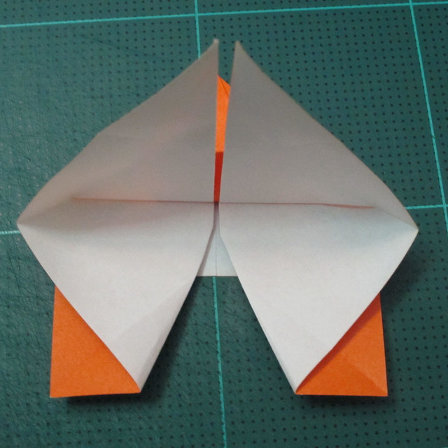 วิธีพับกระดาษเป็นที่คั่นหนังสือรูปผีเสื้อ (Origami Butterfly Bookmark) 025
