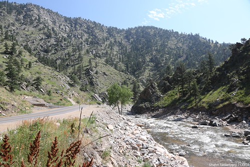 US34_071514_MM78_4to78_7_4 by coloradodotphoto, Image taken on July 15th, 2014 between mile marker 78.4 and 78.7 on US 34. Area completely reconstru
