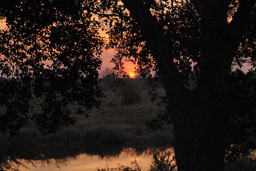 sunset reflection nikon zimbabwe d90 zwe gonarezhou nikond90 runderiver chipindapools