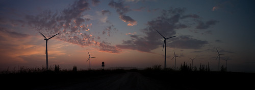 summer panorama field clouds sunrise power earlymorning landschaft renewableenergy niedersachsen windengine