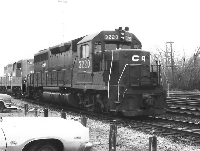 Conrail 3220 at Abrams Yard