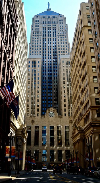 Board of Trade - One  block away on LaSalle - Chicago IL