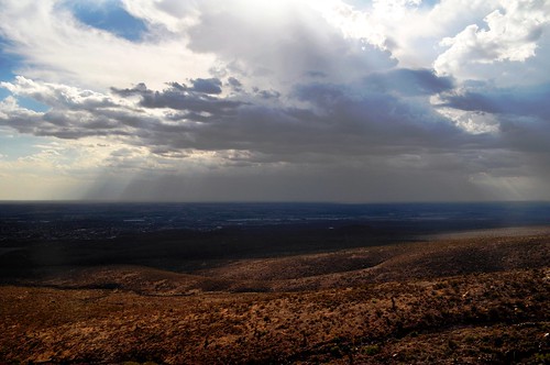 summer sky southwest west rain weather evening texas view desert border scenic elpaso juarez