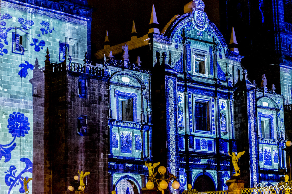 Video Mapping III Catedral de Puebla. México | Obedph | Flickr