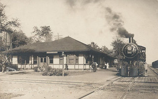 Historic Davis Junction | Vintage post card showing the hist… | Flickr