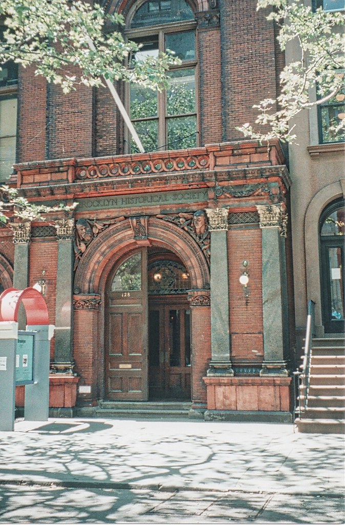 Brooklyn Ny ~ Brooklyn Historical Society ~ Historical Entrance Portal ~ My Old Film