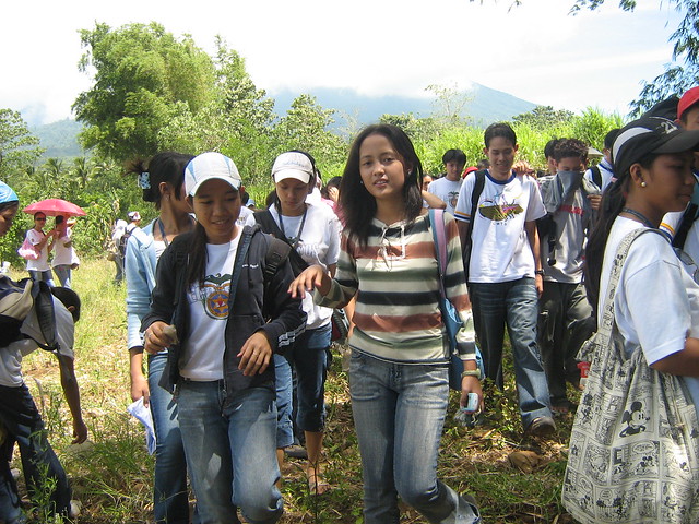 youth supporting organic farming and environment