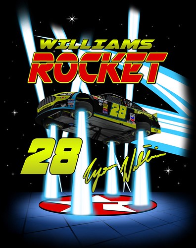 Custom "Williams Rocket" Texaco Havoline Poster | by fmb55