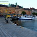 En plein coeur de l'été scandinave, le soleil se couche vers 22 heures à Stockholm.
