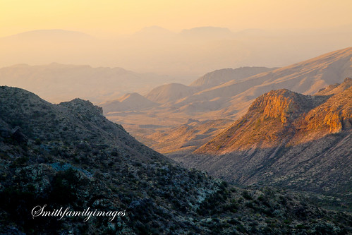 mountain southwest sunrise big texas desert bend nps