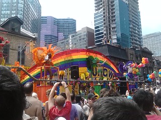A rainbow in the Pride parade | Randy McDonald | Flickr