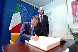 Matteo Renzi presents Italian Presidency's priorities to M… | Flickr