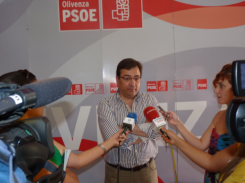 Votación de Guillermo Fernández Vara en la consulta para secretario general del PSOE