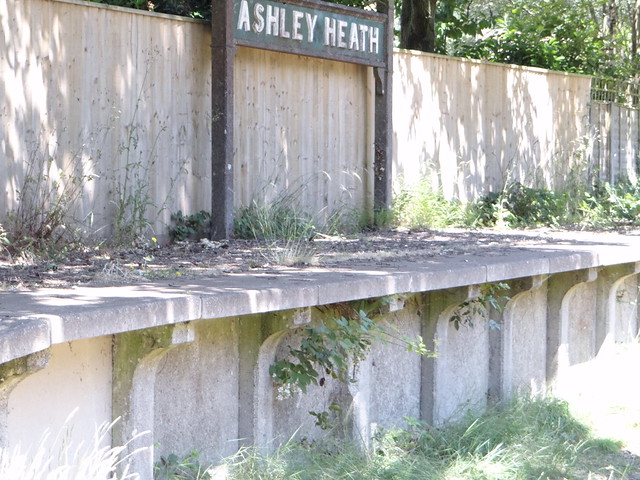 Ashley Heath Southern Railway Station, Three Legged Cross Dorset