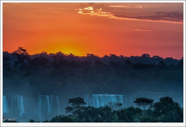 Iguazu Sunset...