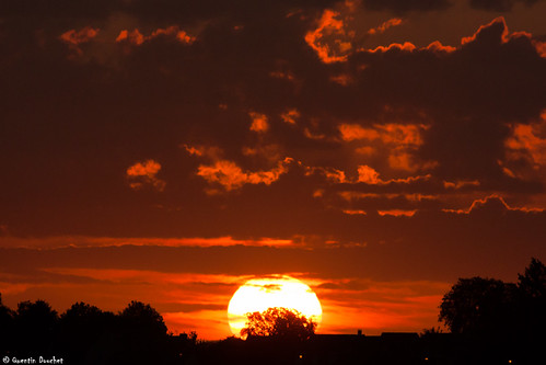 Sunrise by Quentin Douchet, sky france sunrise landscape îledefrance ciel paysage leverdesoleil épiaislèslouvres