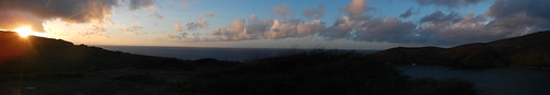 ocean morning sky clouds sunrise geotagged hawaii nikon oahu panoramic pacificocean hanaumabay nikoncoolpixaw100