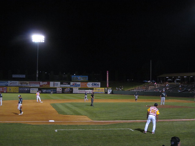 Tri-City ValleyCats vs. Vermont Lake Monsters - August 26, 2014