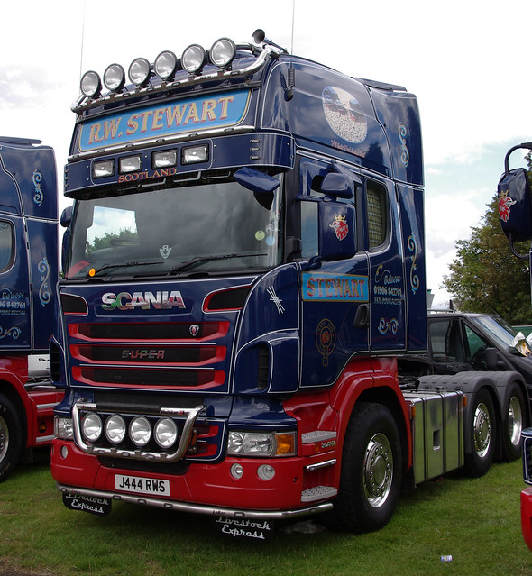 RW Stewart J444RWS at Truckfest Scotland 2014
