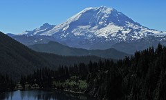Mt Rainier and Summit Lake