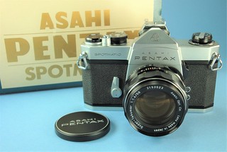 NEU lens mount plate Asahi Pentax Objektivträger Spotmatic SP2 SPII chrome 