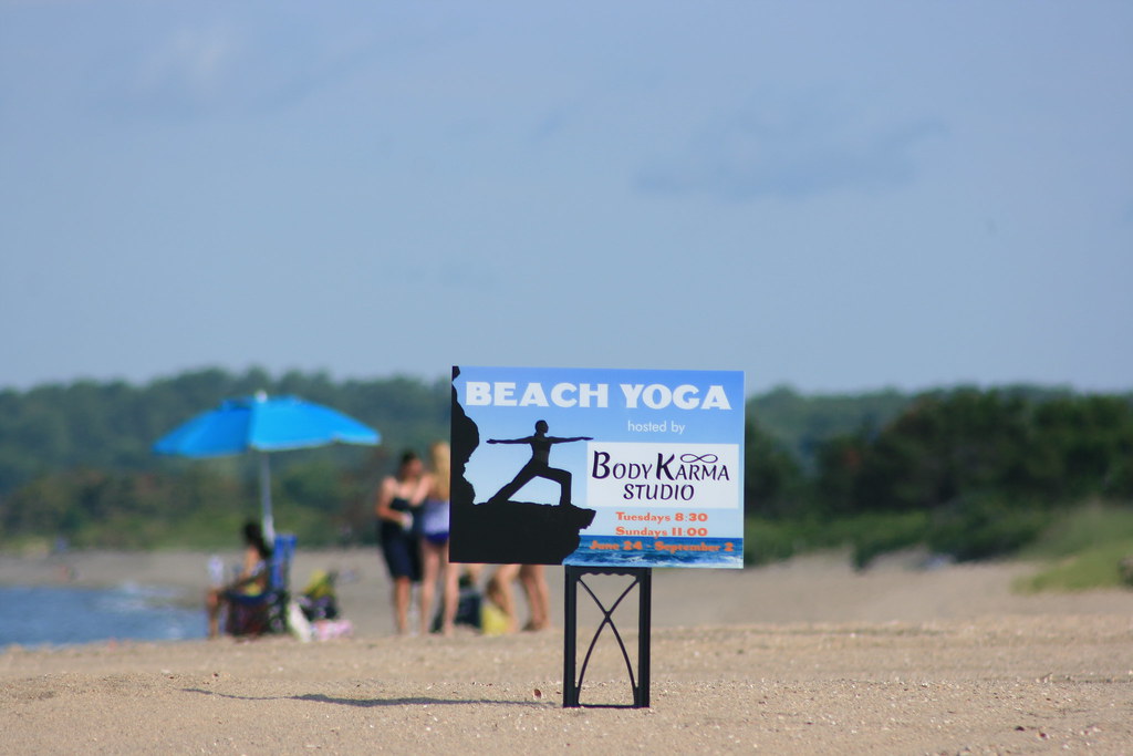Beach Yoga HBSP 6 24 14 (34) | Friends Hammonasset | Flickr