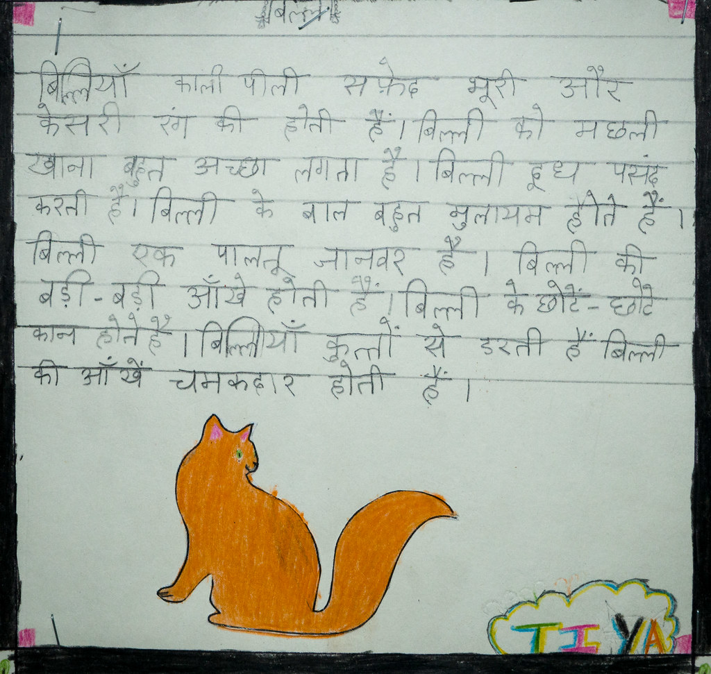 Hindi Project about an Animal | Open Day at Mallya Aditi Int… | Flickr