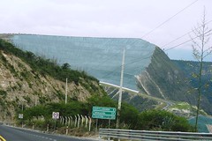 Quito`s New Road System. Mountains Had To Be Almost Cut In Half To Build It
