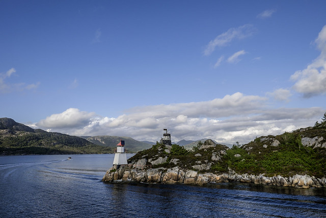The Norwegian coast