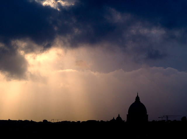 'The sky after the rain' on Rome