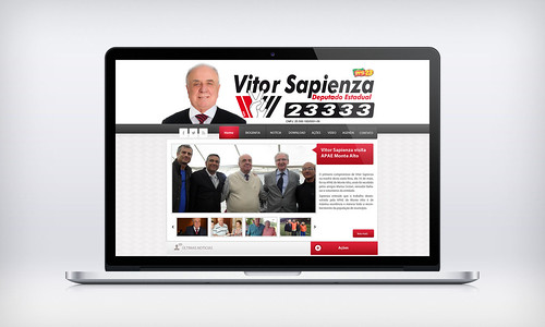 Site Vitor Sapienza | by piemonte.agencia