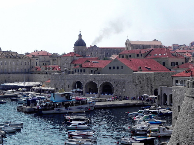 Harbour of Drubovnik / Port de Dubrovnik