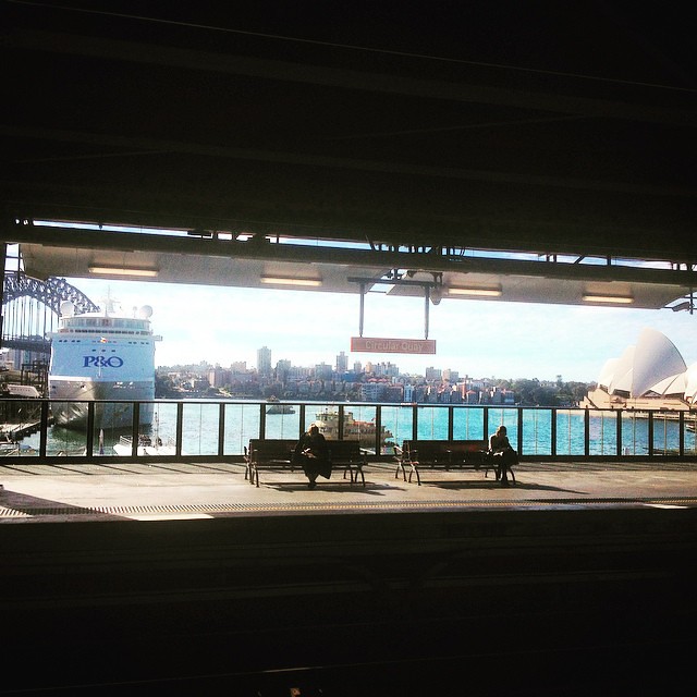 Lunchtime run around the city makes the afternoon at work so much better #sydney #australia