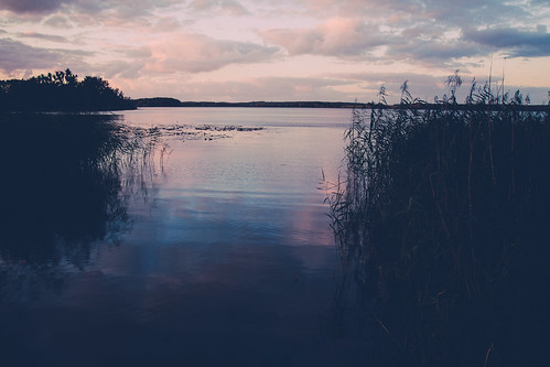 Sunset at the Lake by Schmidtze, deutschland mecklenburgvorpommern sternberg